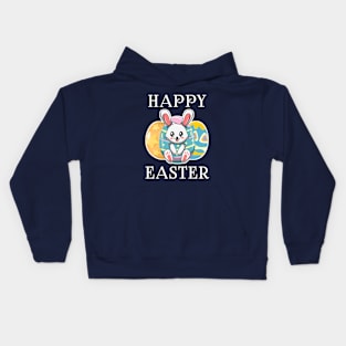 Happy Easter 2024 Kids Hoodie